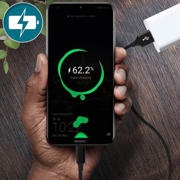 3-in-1 Kaapeli Lightning USB tyyppi C Micro USB Monipääte Lataus 3A Moxie Musta