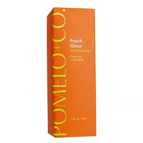 POMELO + CO Peach Gloss Naturlig løsning til spidse spidser 30 ml hårserum