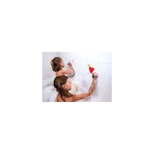 Farvelægning til badet 6 Röd