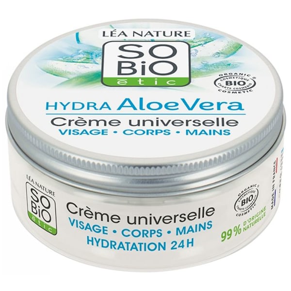 Crème Universelle - So'Bio Étic - 150ml - Icke fet - Alla hudtyper - Återfuktning 24h