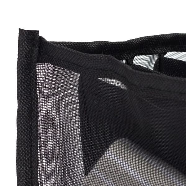 Sæt af 11 opbevaringskasser "Underbukser" 32cm Sort Svart