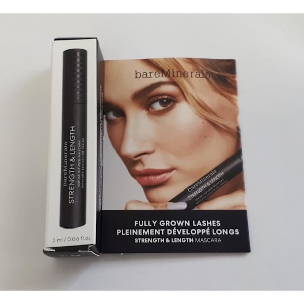 BAREMINERALS Voima & Pituus Mini Ripsiväri 2 ml Äärimmäinen Musta Noir