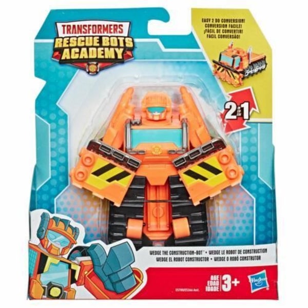 HASBRO - Transformers Rescue Bots Academy - Figuriini Wedge Rakennusrobotti 11 Cms
