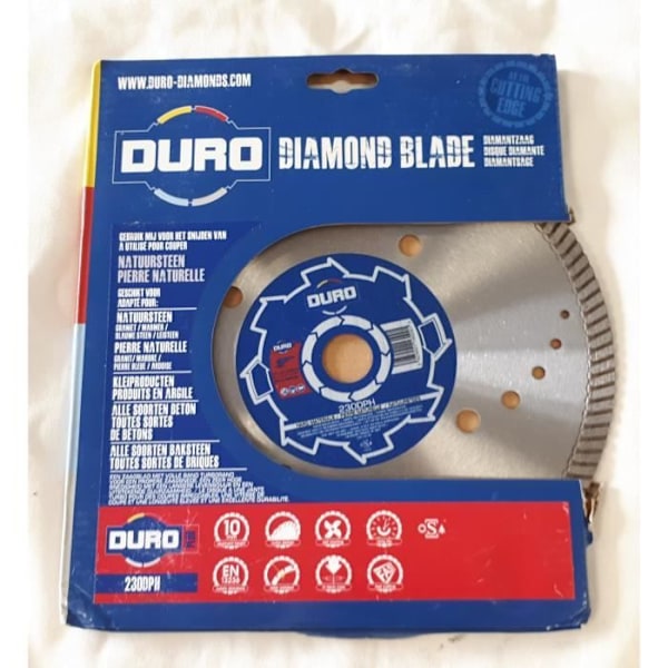 DURO Diamantskive 230DPH 230 x 2.4 x 22.23 mm