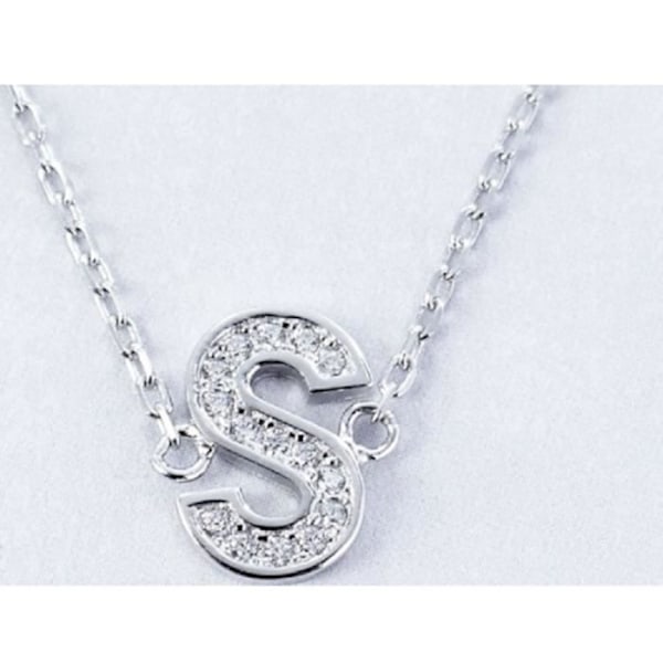 EMOTIONAL - Letter S Halsband I 925 Silver