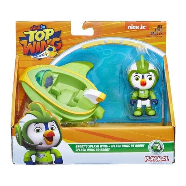Figuriini - HASBRO - Brody - Splash Wing - Ajoneuvo - 7,5 cm - Lapsille