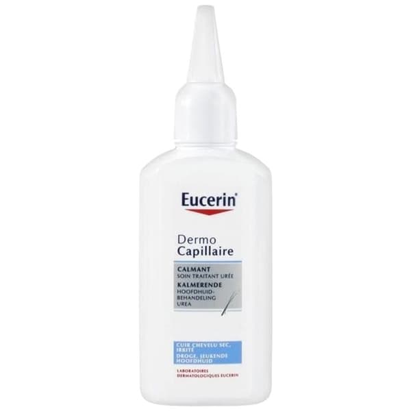 Beroligende behandling - EUCERIN - DermoCapillaire Urée 100 ml - irriteret hovedbund - uden skylning - beroliger