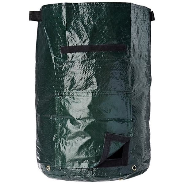 Peruna-kasvatuspussi - SILVERLINE - Musta - 100 g/m² - Kaksoiskerros sort