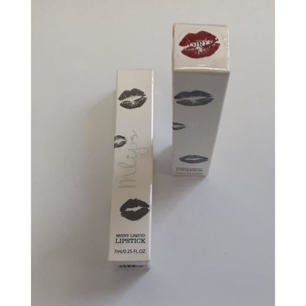 Mlips Pack 2 Intensivt glänsande läppstift GIRLY 7 ml jordgubbsdoft