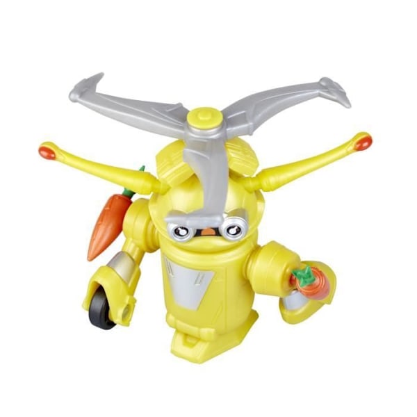 Power Rangers Beast Morphers actionfigur - Jack Beastbot - Gul - 15cm