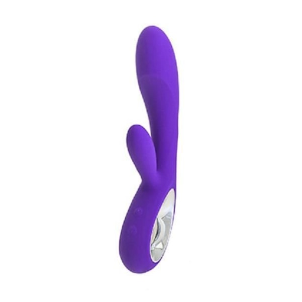 CONDOMSCO - Vibromasseur Lapin Double Stimulation Silikone Lilla