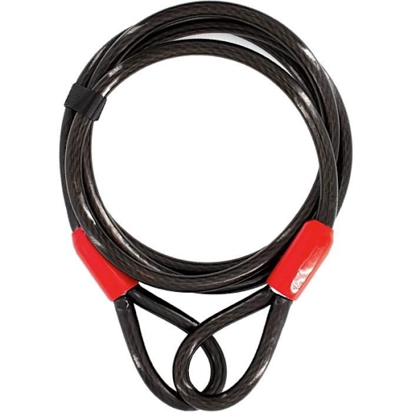 EVEREST FITNESS Universalkabel med løkker Længde 76 cm-200 cm-500 cm – Kabel i plastbelagt stål – Stålkabel til 34