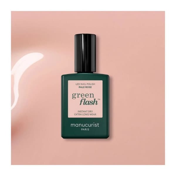 MANUCURIST GREEN FLASH PALE ROSE Semipermanent nagellack - 15 ml
