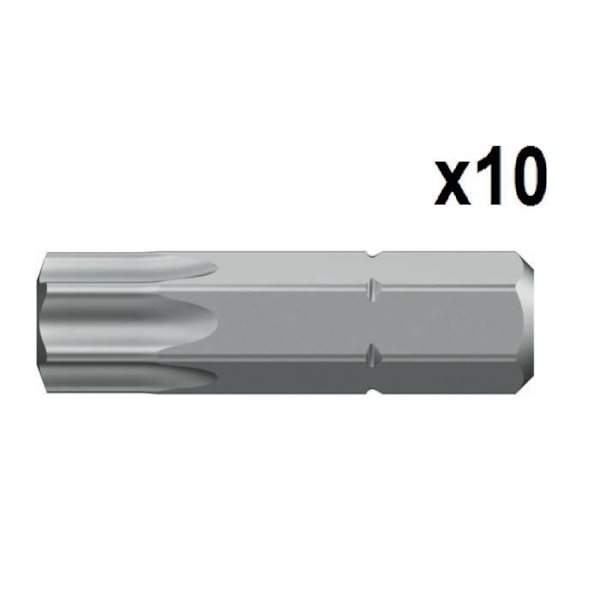 WERA Set om 10 st Ändlock TX40 867/1 Z TX B 40 x 25 mm Ref 05066480001