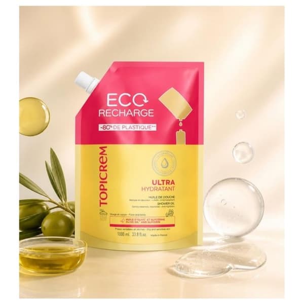 Topicrem Ultra-Hydratant Eco Recharge Duscholie 1000ml