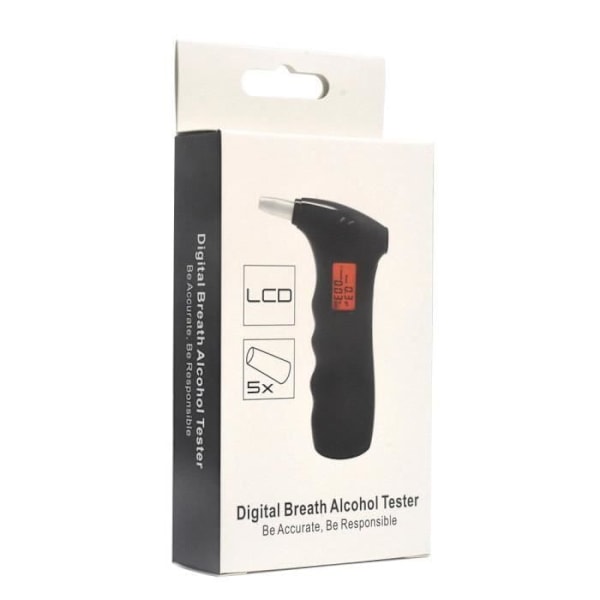 DIGITAL BREATH ALCOHOL TESTER Breathalyzer LCD-skärm
