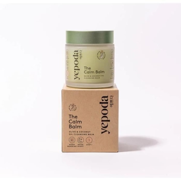 YEPODA Rauhoittava Voide BAUME NETTOYANT À L'HUILE D'OLIVE ET DE COCO 80 g