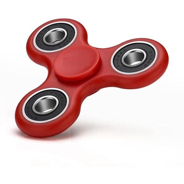 FLIP SPINNER håndspinner Rød 1 stk 7 cm x 7 cm anti-stress håndlegetøj