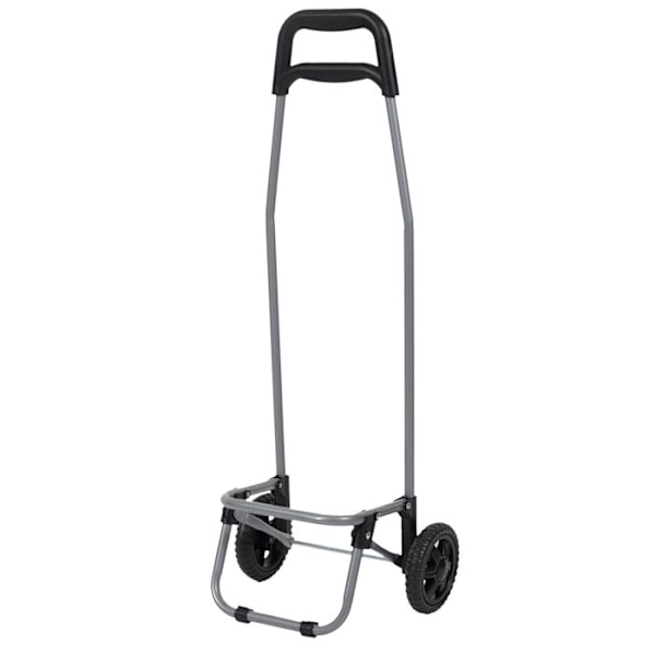 Enkelt indkøbsvogn - Sort - H 87 x P 28 x L 35 cm Svart