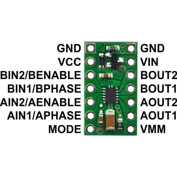 Modul Driver dobbelt Motorer Pololu DRV8835