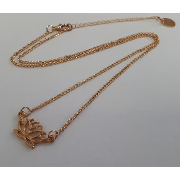 Lotus Halsband 45 cm Färg Guld