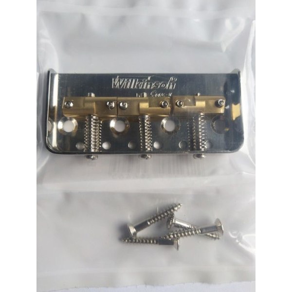 B-WTBS-N Court Bridge BRIDGE WILKINSON TELE BRIDGE KORT VERSION, PITCH 10,8MM