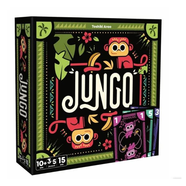 Jungo korttipeli - COCKTAIL GAMES - CGJUN01 - Vihreä - Kartonki - Alkaen 8-vuotiaille grön
