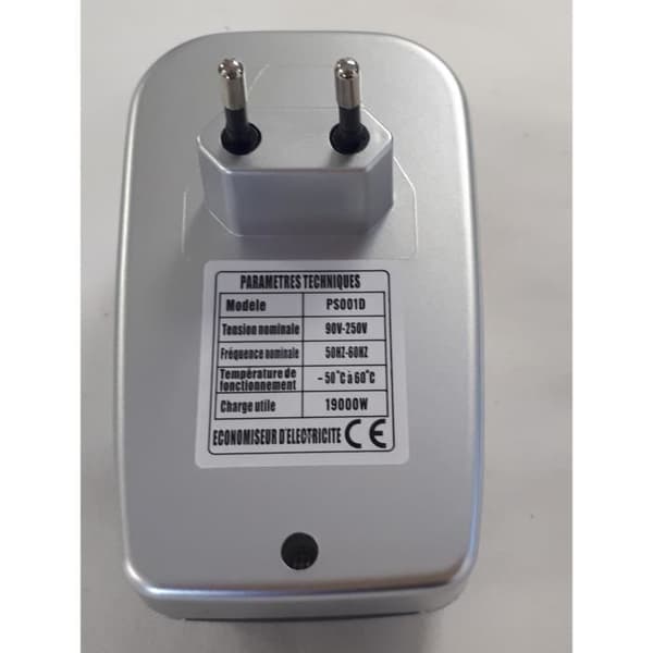 Sähkönsäästölaite - PS001D - 19000W - 90V-250V - 50Hz-60Hz