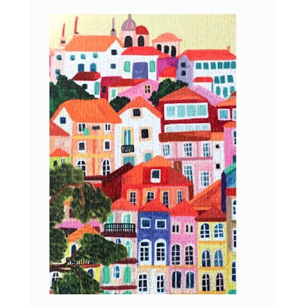 PIECELY - Palapeli 1000 Palaa - Porto - 48x68Cms