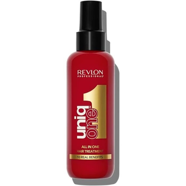 UniqOne Leave-in Spray Mask för alla hårtyper 10 fördelar 150ml Classic Red Klassisk röd