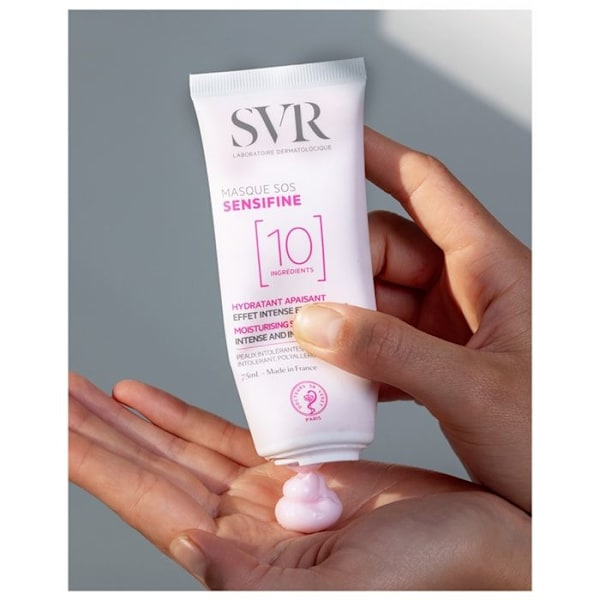 SVR Sensifine SOS Hydratiserande Beroligande Mask för Poly-Allergiska Intoleranta Hudar 75 ml