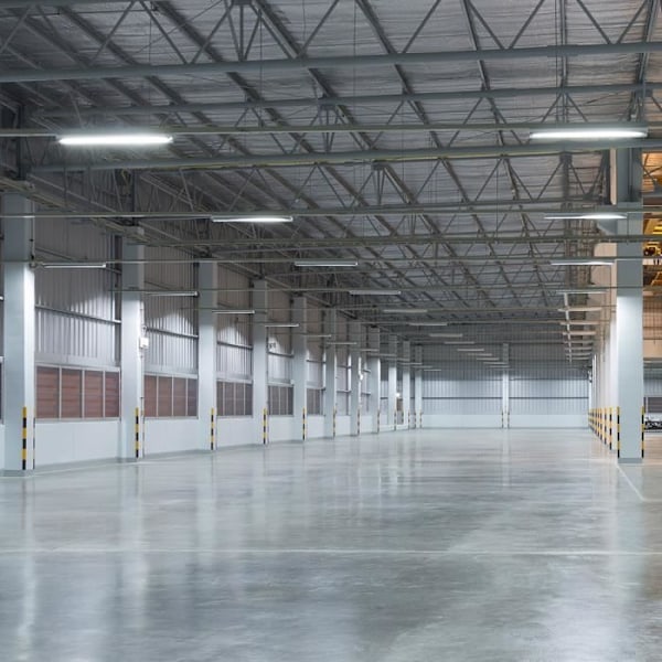 Diffusor LED, 3400 lumen, neutralvitt, L 126 cm, VT -12023