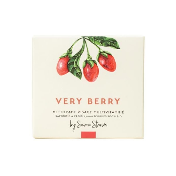 SAVON STORIES - Multivitamin ansiktsrengöring - Very Berry 50grs