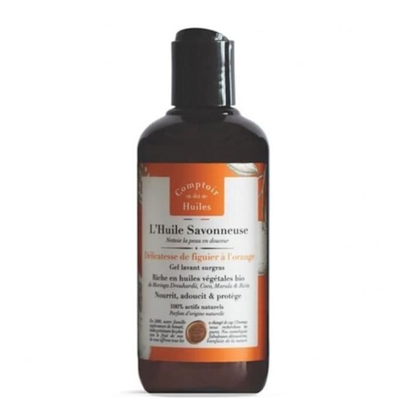 L'Huile Savonneuse Délicatesse de figuier à l'orange Comptoir des Huiles 250 ml