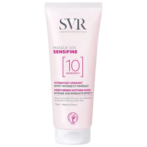 SVR Sensifine SOS Hydratiserande Beroligande Mask för Poly-Allergiska Intoleranta Hudar 75 ml