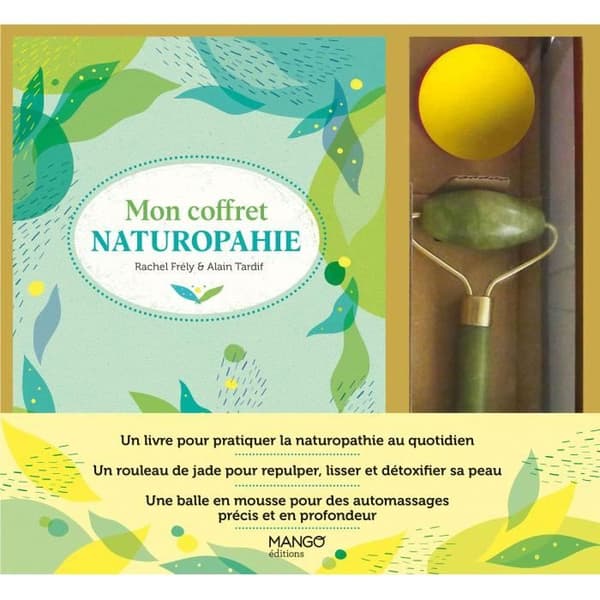 MANGO EDITIONS - Minä Naturopathie Paketti Jade-rullalla