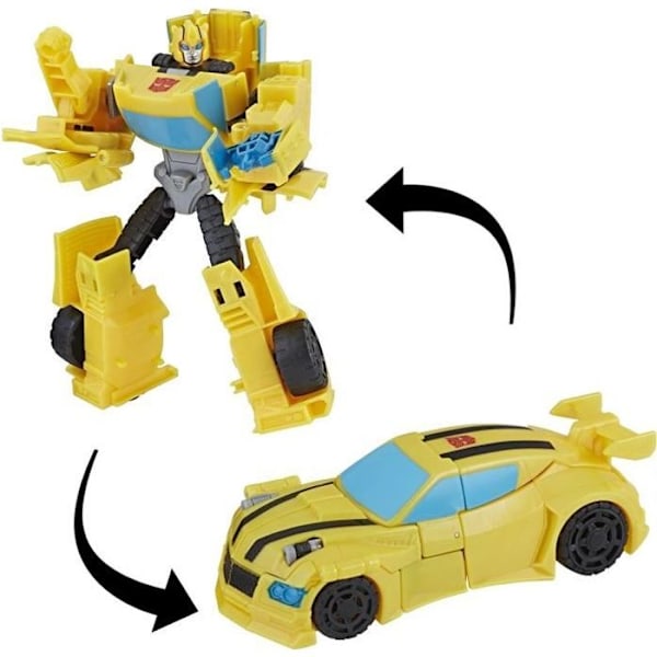 Figurine Transformers Cyberverse Commander Bumblebee Robot 15cm - HASBRO