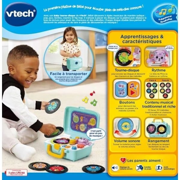 VTECH BABY PYÖRIVÄ LELU Flerfärgad