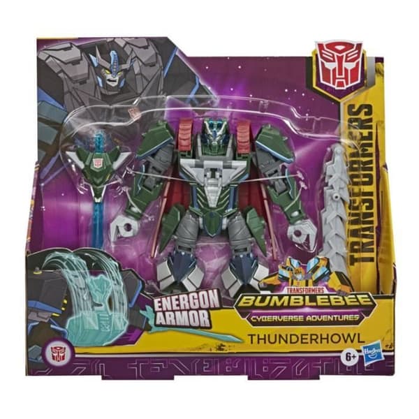 Transformers Cyberverse Thunderhowl - Transformers Cyberverse - Figur 17 cm - Transformation til drage