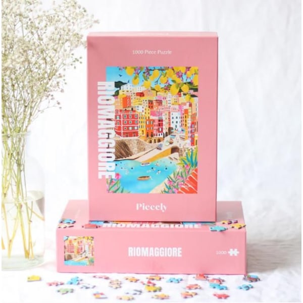 PIECELY - Pussel 1000 Bitar - Riomaggiore - 48x68 Cms