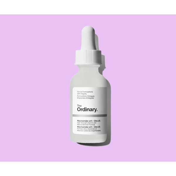 Anti-Blemish Serum - The Ordinary - Niacinamid 10% + Zink 1% - 30ml - Vegan - Biologiskt nedbrytbart Transparent
