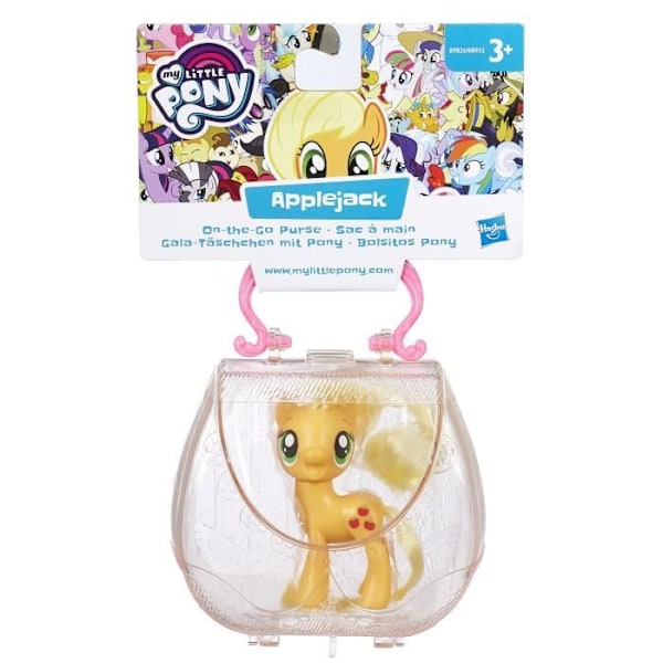 MY LITTLE PONY - Applejack + Handväska Färgad