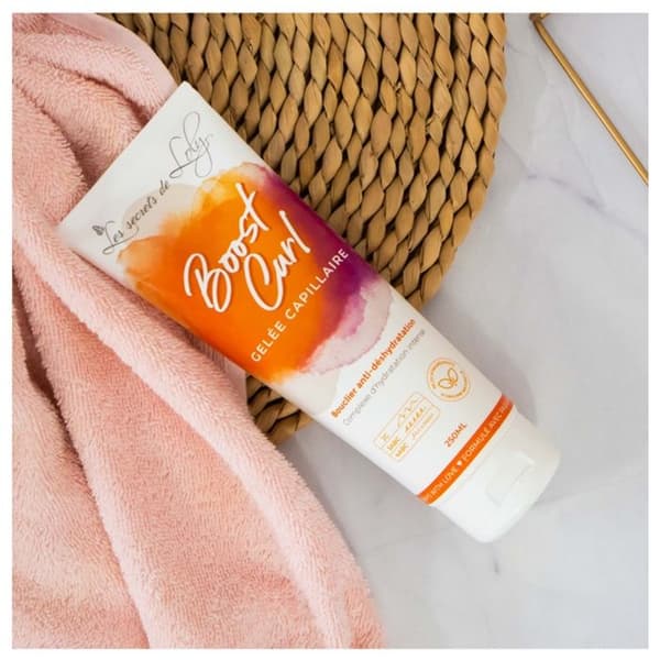 Geléeshampoo - LES SECRETS DE LOLY - Boost Curl - 250 ml - Hydraterende - Uden parabener Gul