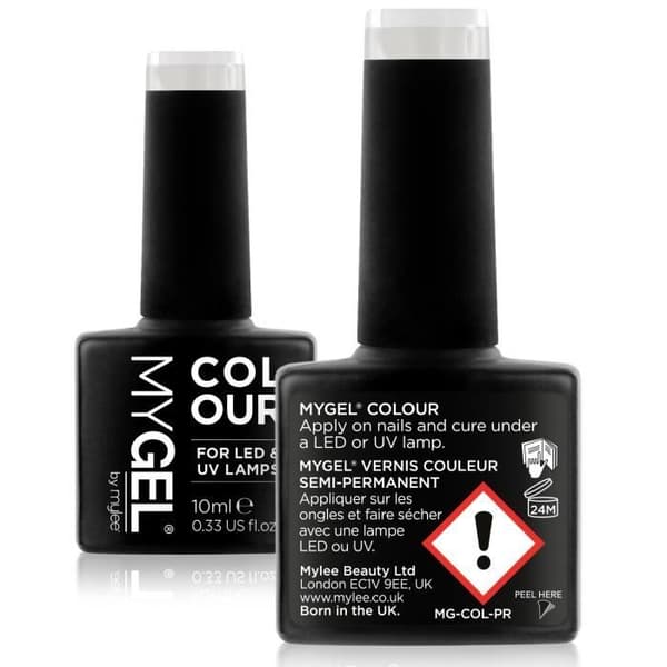 Nagellack - Mylee - MG0110 - Vit - 10ml - UV LED Gel Vit