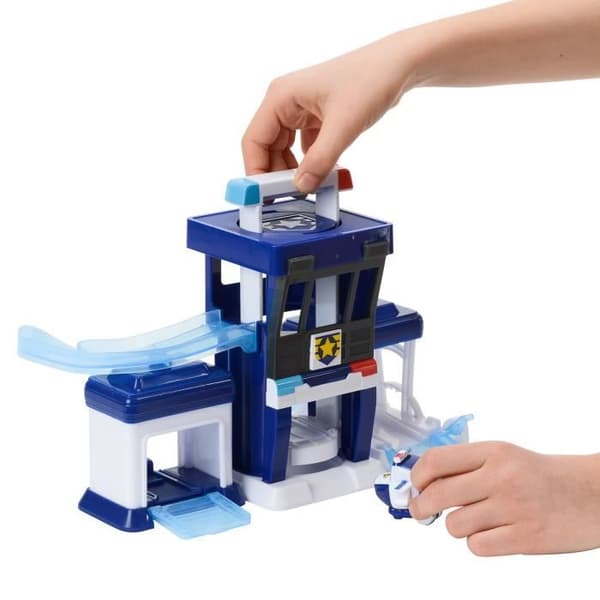 Lekset - AUDLEY - Pauls polisstation - Vevarm - Start ramp - Pop-Transform figur