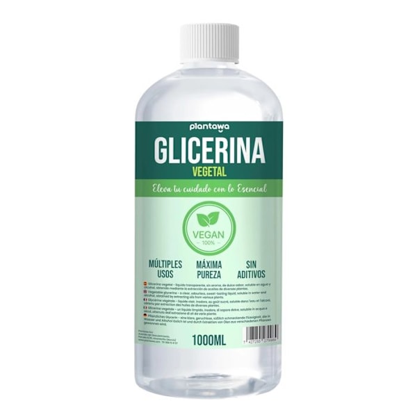 PLANTAWA Vegetabilisk Glycerin 1L för tillverkning av tvål