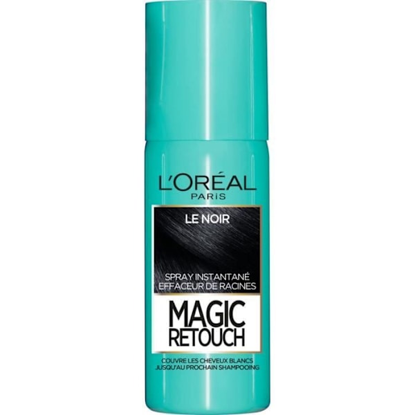 Spray til at skjule hårrod Le noir Magic Retouch L'OREAL PARIS - 75 ml Svart