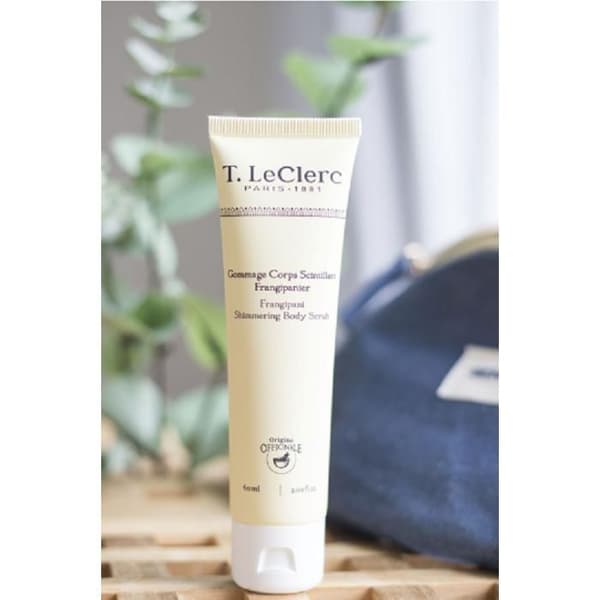 T.LECLERC - Hoitava kuorintaöljy 60mL Frangipani