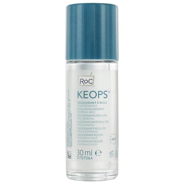 Rulladeodorant - RoC - Keops - 48h teho - 30ml - Ilman alkoholia