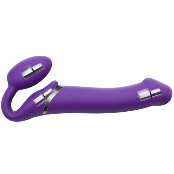 Strap-On 3 USB-motorer Lilla - XL